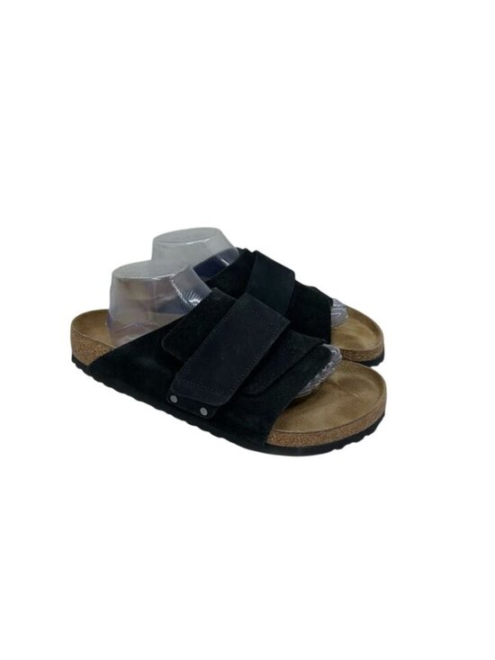 Birkenstock Kyoto Sandals Nubuck Suede Slip On Adjust Strap Shoes Mens 44 US 11 main image 5